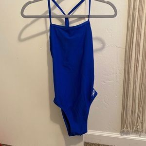Royal blue speedo one piece